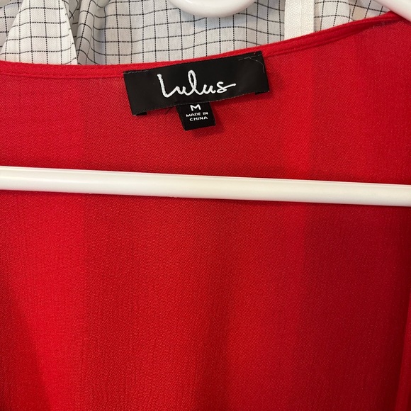 Lulus Maxi Wrap Dress - Picture 3 of 3